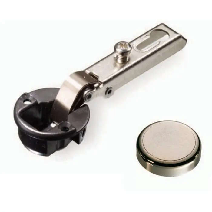 Mini Hinge 95 Cranking 0mm (for glass doors) (Pack of 10)