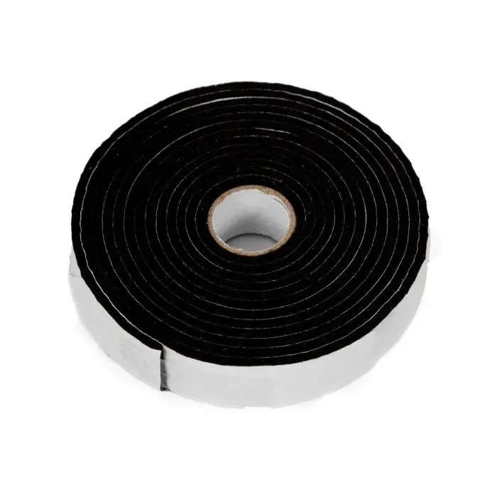Felt Tape, Self Adhesive, Black, 25mm x 3m (Pack of 5)
