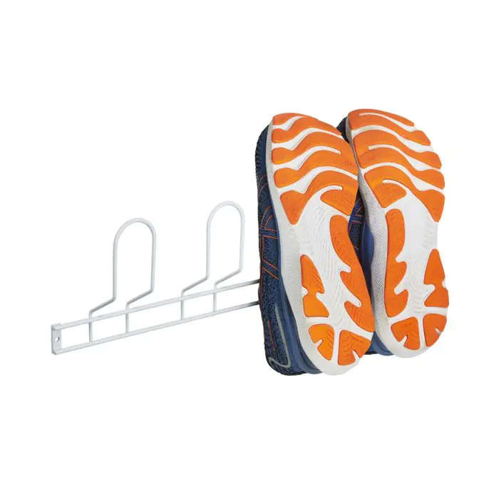 Shoe Rack, Door Mounted, White
