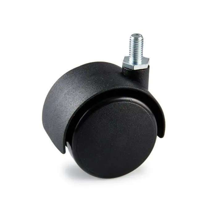 Twin Castor, with Threaded Pin, 50mm (pack of 10)