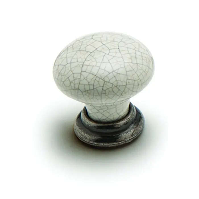 Crete Knob, Antique Pewter Base, 35mm (Pack of 5)