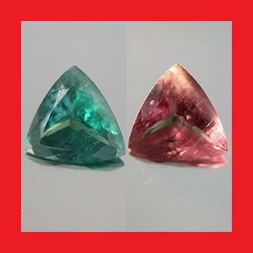 Alexandrite (Untreated) - Colour Change Trilliant Facet - 0.865cts