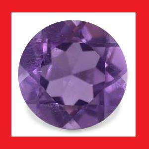 AMETHYST - DEEP PURPLE ROUND FACET - 0.73cts