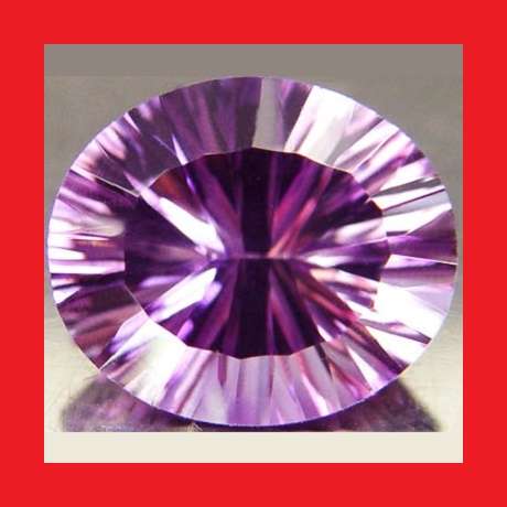 Amethyst [Uruguay] - Faceted Oval Shape - 6.595cts