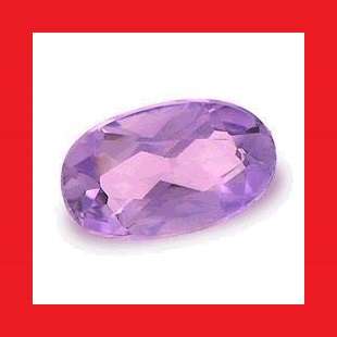 Amethyst [Brazil] - Faceted Oval Shape - 0.17cts