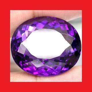 Amethyst [Uruguay] - Faceted Oval Shape - 44.43cts