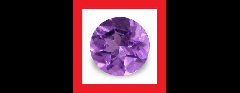 AMETHYST - FINE PURPLE ROUND FACET - 2.36cts