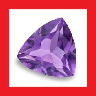 AMETHYST - PURPLE TRILLIANT CUT - 0.71cts