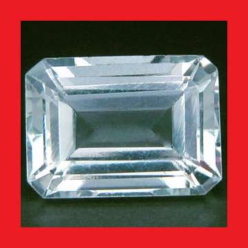 Aquamarine [Brazil] - Faceted Rectangle Shape - 3.39cts