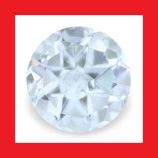Aquamarine [Africa] - Faceted Round Shape - 0.05cts
