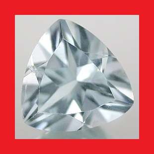 AQUAMARINE - AQUA BLUE TRILLIANT FACET - 0.90cts
