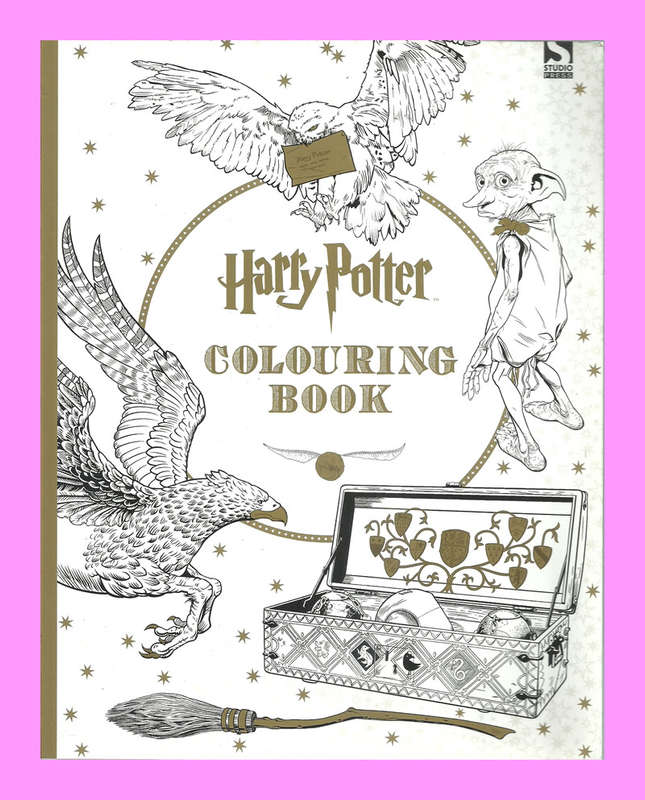 SOFT COVER  -  HARRY POTTER COLOURING BOOK  [CONDITION NEW]