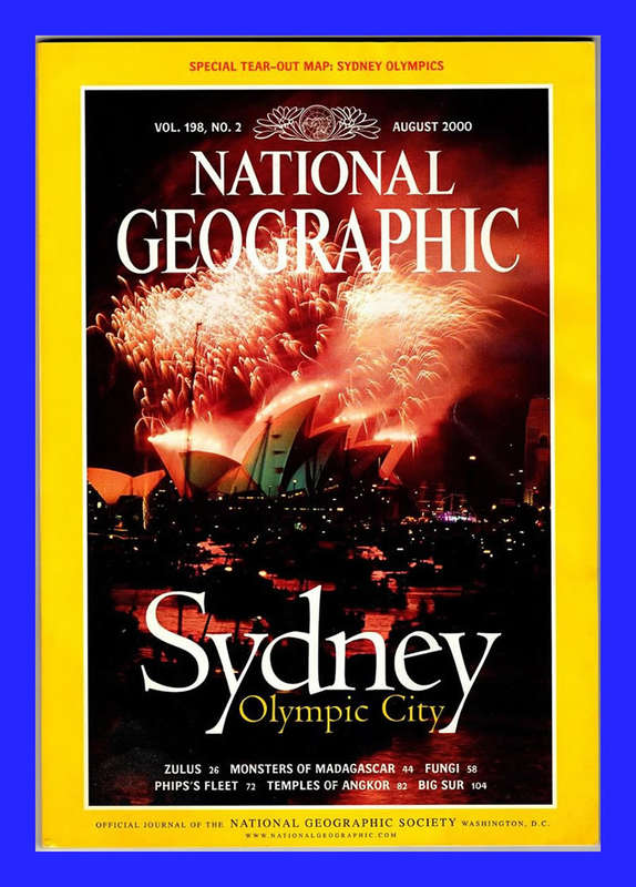 NATIONAL GEOGRAPHIC MAGAZINE - AUGUST 2000