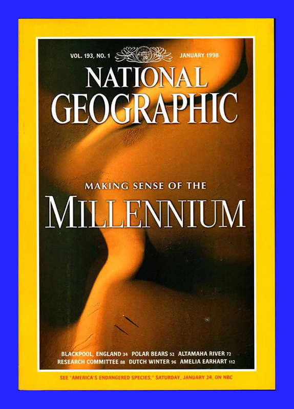 NATIONAL GEOGRAPHIC MAGAZINE - JANUARY 1998