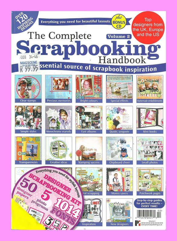 MAGAZINE  -  THE COMPLETE SCRAPBOOKING HANDBOOK VOL 2 [CONDITION EXCELLENT]