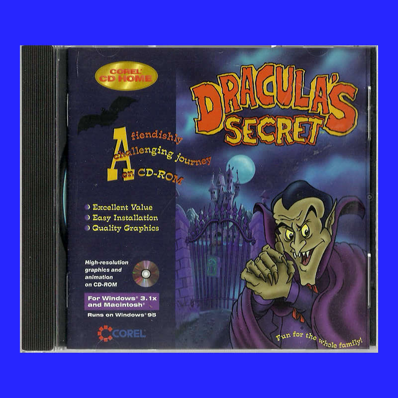 PC CD ROM - DRACULA`S SECRET
