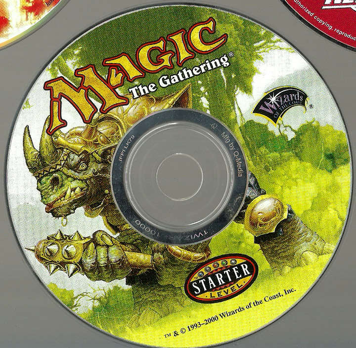 PC CD ROM - MAGIC THE GATHERING STARTER LEVEL [DISC ONLY]