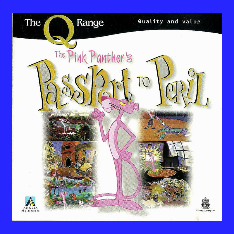 PC CD ROM - THE PINK PANTHER`S PASSPORT TO PERIL