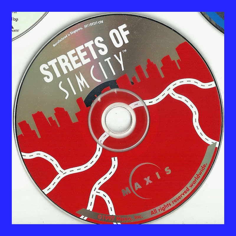PC CD ROM - STREETS OF SIM CITY [DISC ONLY]