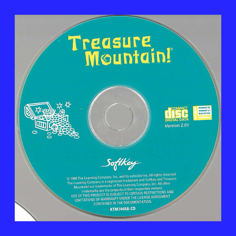 PC CD ROM - TREASURE MOUNTAIN [DISC ONLY]