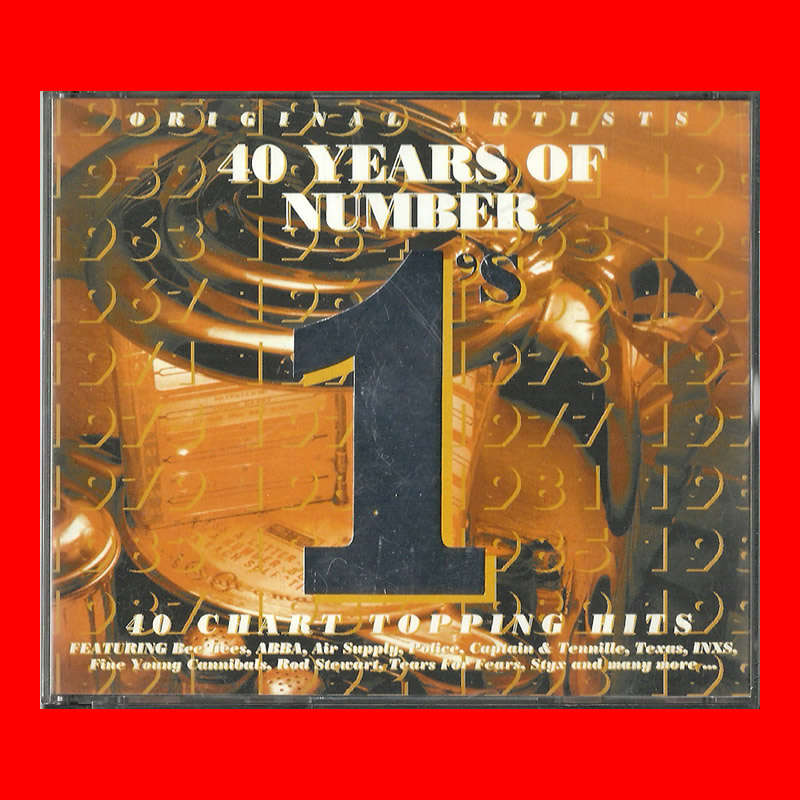 MUSIC CD - 40 YEARS OF NUMBER 1`S