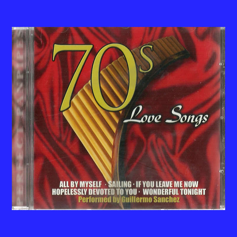 MUSIC CD  - PERFECT PAN PIPES - 70`S LOVE SONGS (CONDITION - NEW)