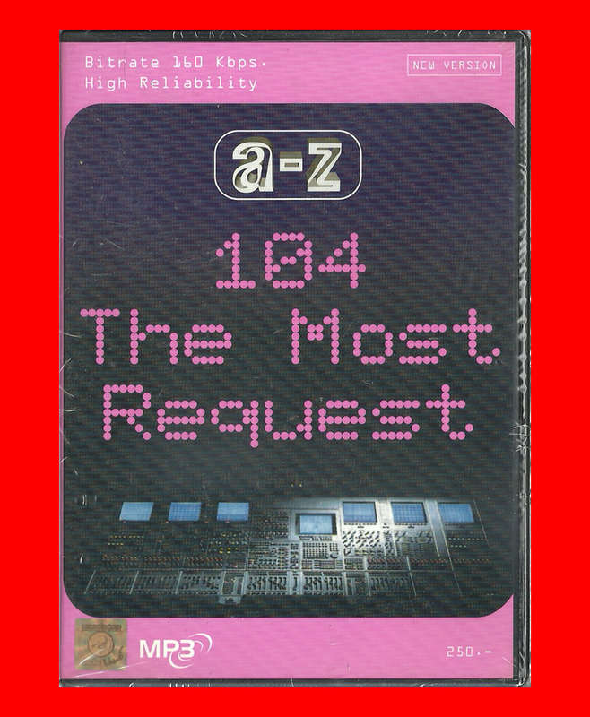 MUSIC CD - A-Z - 104 of THE MOST REQUEST MP3`s [SEALED]