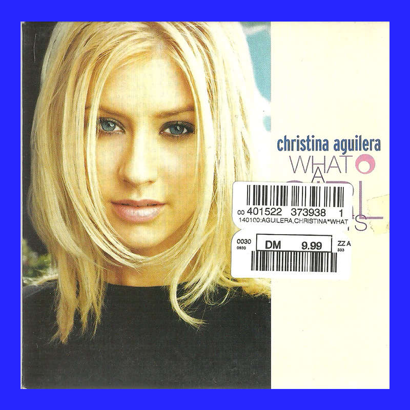 MUSIC CD  - Christina Aguilera - What A Girl Wants