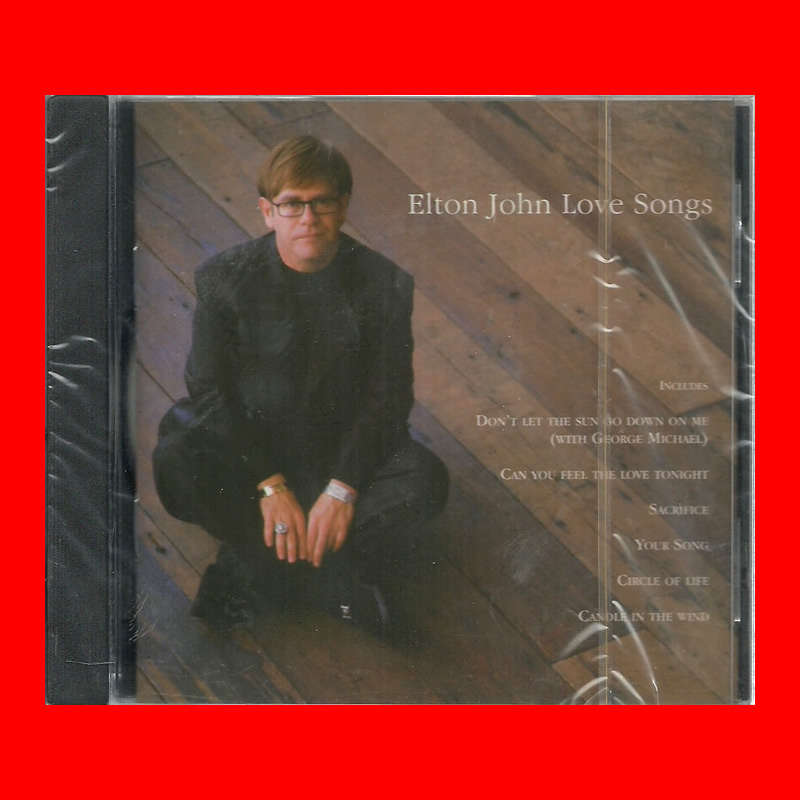 MUSIC CD - ELTON JOHN LOVE SONGS [SEALED]