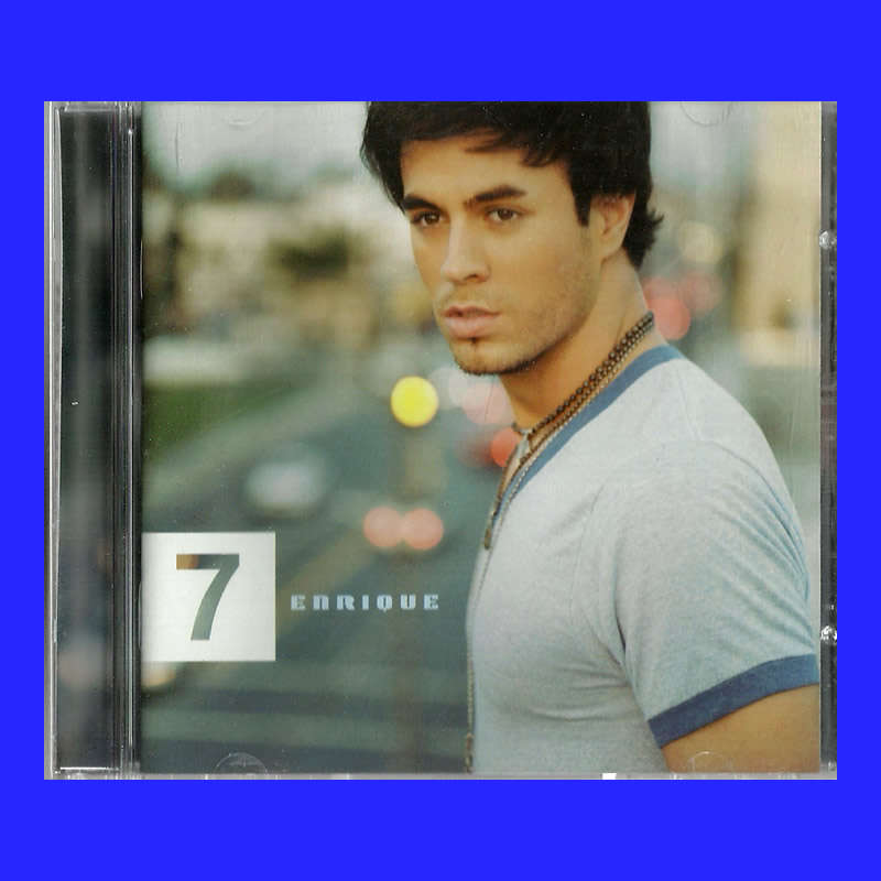 MUSIC CD  - ENRIQUE IGLESIAS - 7 (CONDITION - EXCELLENT)