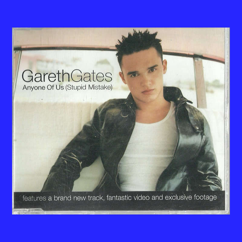 MUSIC CD - GARETH GATES - ANYONE OF US (STUPID MISTAKE)