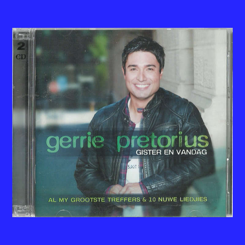 MUSIC CD - GERRIE PRETORIUS - GISTER EN VANDAG (CONDITION - AS NEW)