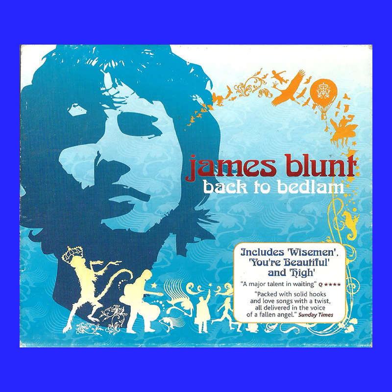 MUSIC CD  - JAMES BLUNT - BACK TO BEDLAM (CONDITION - NEW)