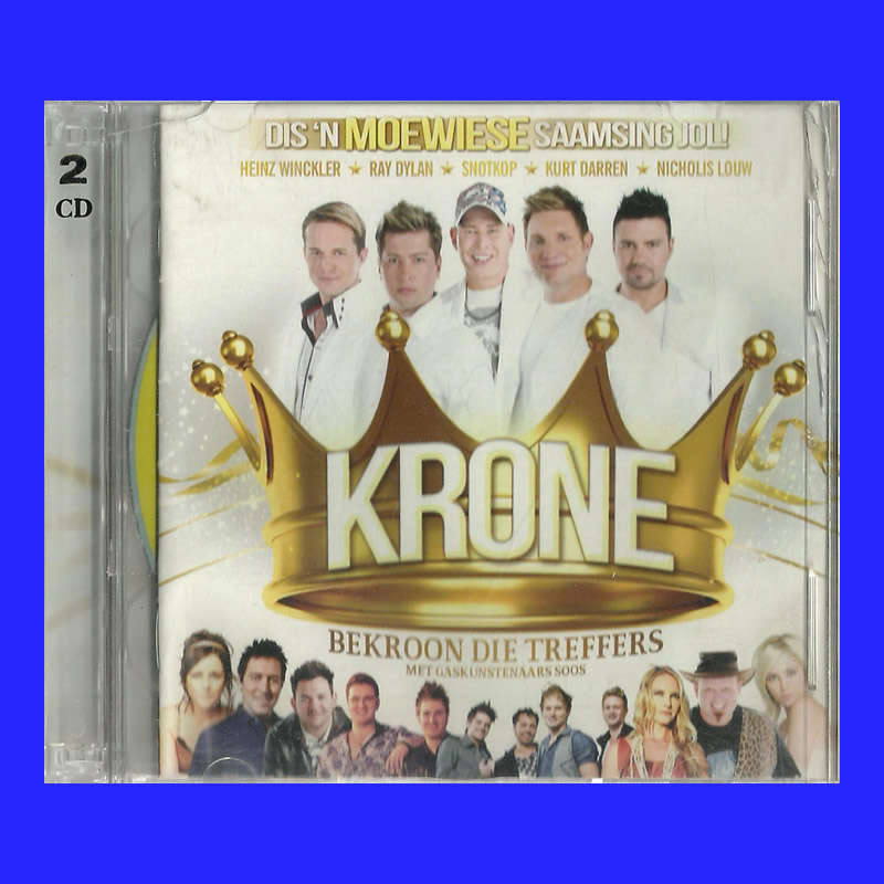MUSIC CD - KRONE - BEKROONDE TREFFERS  (CONDITION - AS NEW)