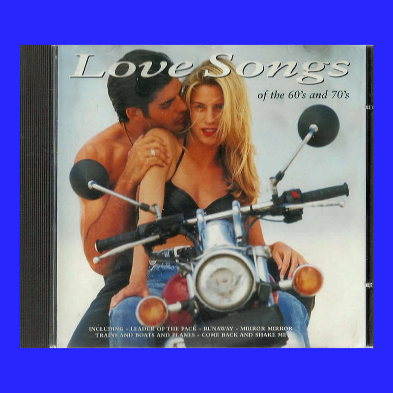 MUSIC CD  - LOVE SONGS OF THE 60`S AND 70`S (CONDITION - NEW)