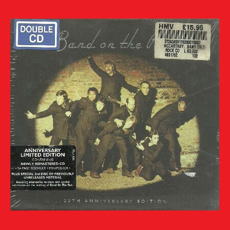 RARE MUSIC CD - PAUL McCARTNEY & WINGS - BAND ON THE RUN - ANNIVERSARY LIMITED EDITION [SEALED]