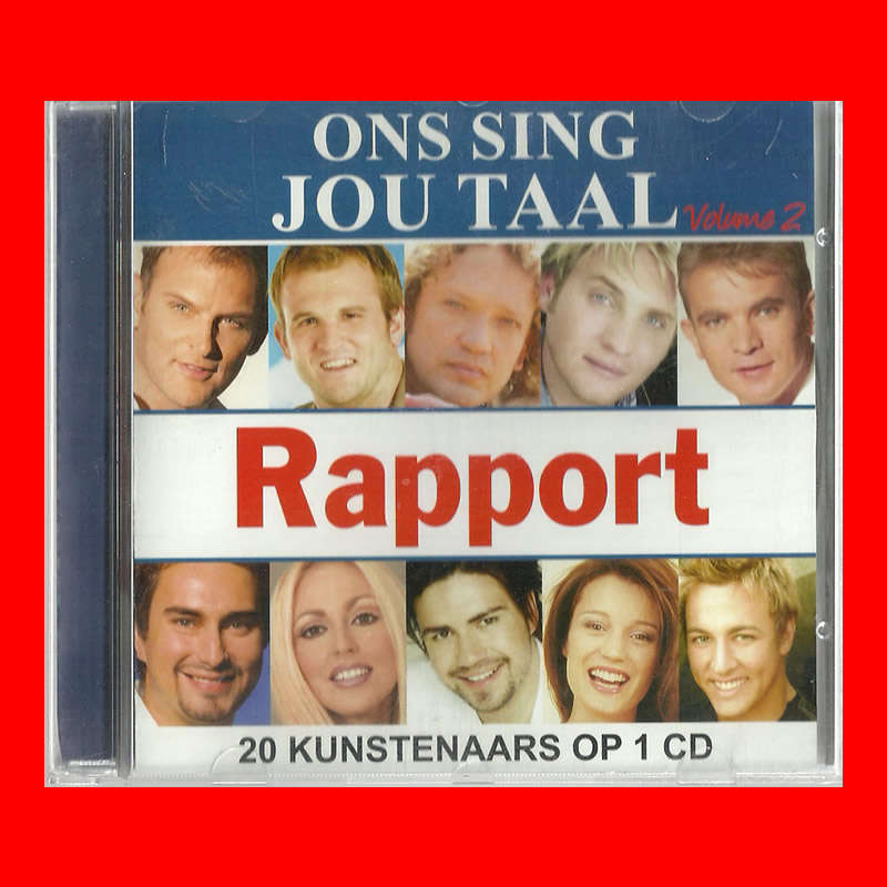 MUSIC CD - RAPPORT - ONS SING JOU TAAL VOL 2
