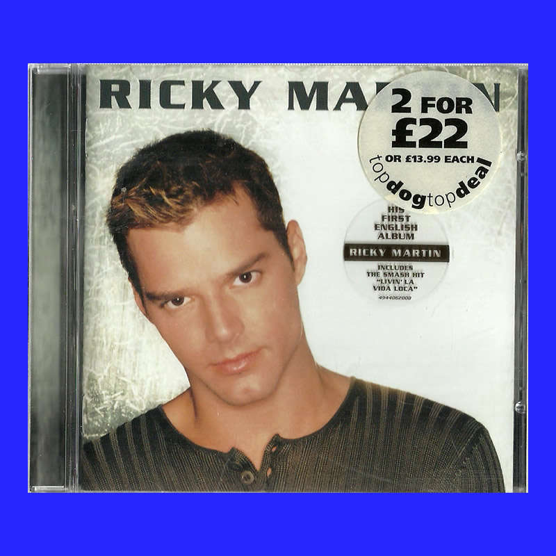 MUSIC CD  - Rickey Martin - Livin` La Vida Loc`A