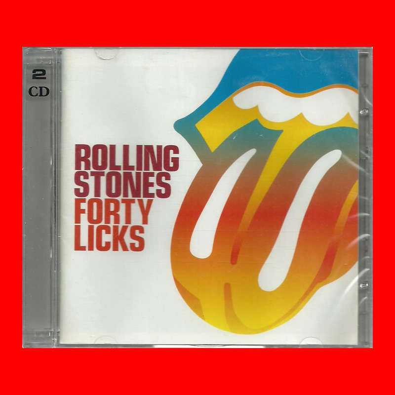 RARE MUSIC CD - THE ROLLING STONES - FORTY LICKS [SEALED]