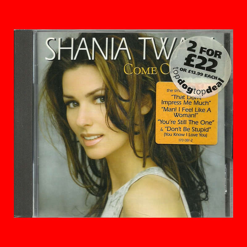 MUSIC CD - SHANIA TWAIN - COME ON OVER