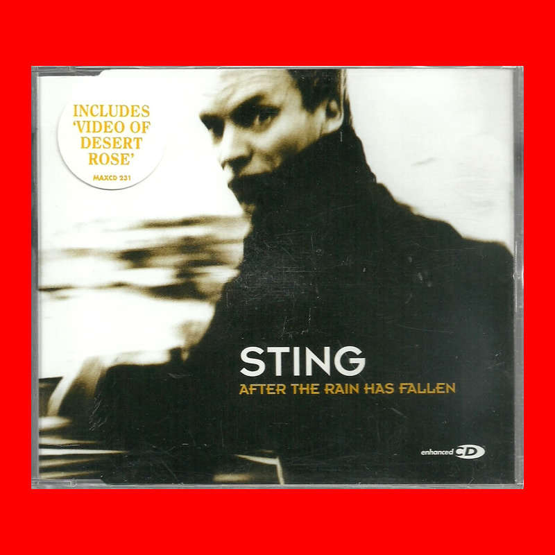 MUSIC CD - STING - AFTER THE RAIN HAS FALLEN
