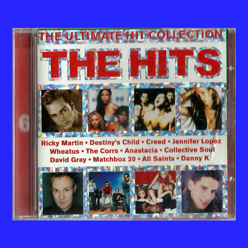 MUSIC CD  - THE HITS VOLUME 6  (CONDITION - VERY GOOD)