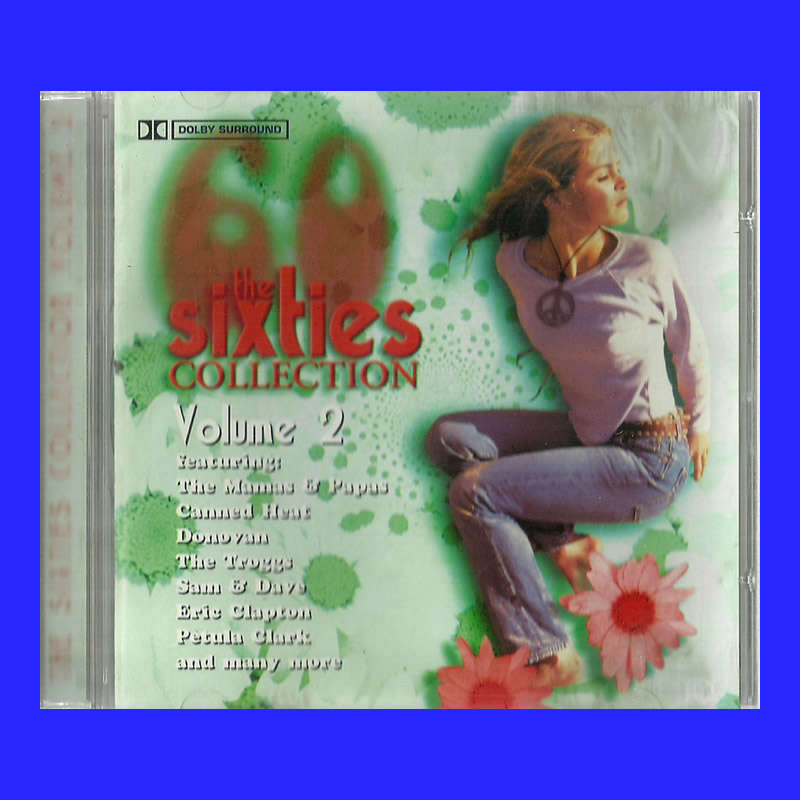 MUSIC CD  - THE SIXTIES COLLECTION VOLUME 2 (CONDITION - AS NEW)