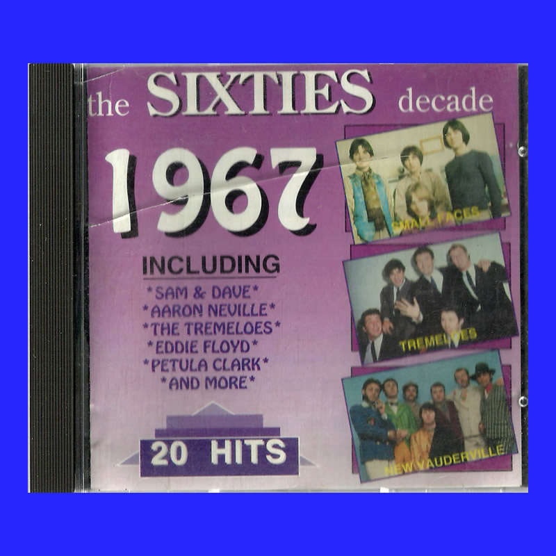 MUSIC CD  - THE SIXTIES DECADE - 1967 (CONDITION - EXCELLENT)