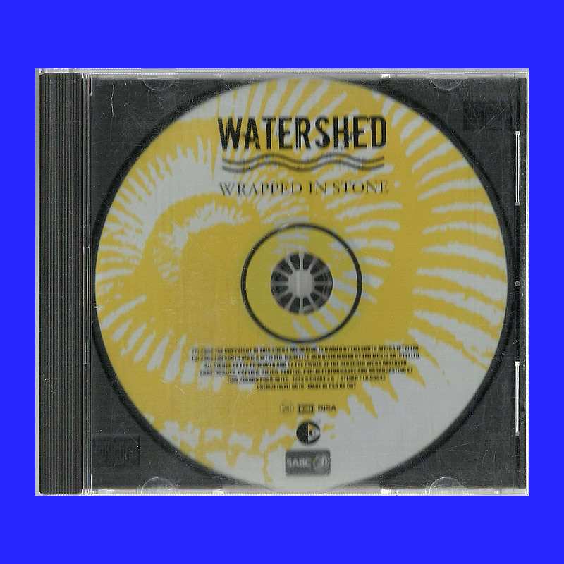 MUSIC CD  - WATERSHED - WRAPPED IN STONE (DISC ONLY - IN A CLEAN NEW CD CASE))