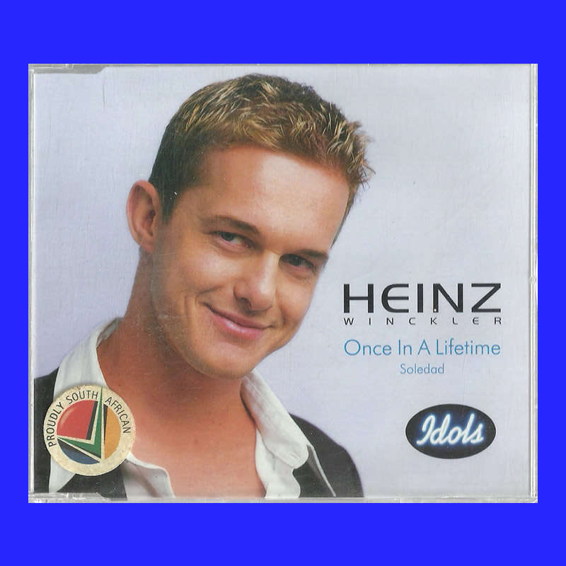 MUSIC CD - HEINZ WINCKLER - ONCE IN A LIFETIME (CONDITION - AS NEW)