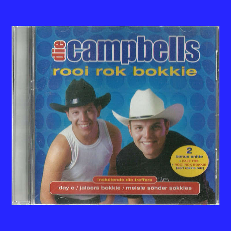 MUSIC CD - DIE CAMPBELLS - ROOI ROK BOKKIE ( CONDITION - EXCELLENT)