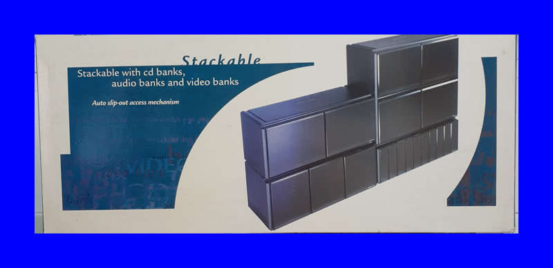 AVEC 28  CD RACK (BLACK)  - SEALED