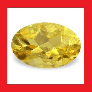 CITRINE (MADEIRA) -  GOLDEN YELLOW OVAL FACET - 0.41cts