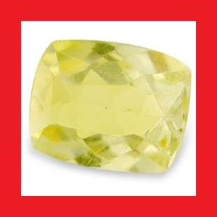 CITRINE - FINE CANARY YELLOW ANTIQUE FACET - 2.73cts